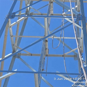 Feuerverzinkter Stahl 15m 3-Beiniger Kommunikations-Antennenturm - Product Image 3