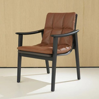 Chaise de salle à manger rembourrée moderne pour restaurant, bar, mobilier et table nordique de luxe, chaises personnalisées pour salle à manger et chambre d'hôtel