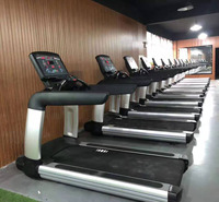 Tapis roulants commerciaux à LED à fréquence variable, équipement de gym professionnel, directement de l'usine
