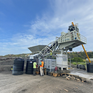 Centrale à béton mobile série YHZS contrôlée par PLC, capacité de 20 à 120 m³/h pour les chantiers de construction et les emplacements variables - Product Image 2