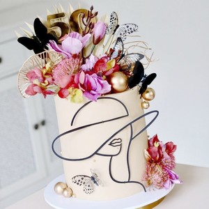 Décorations de gâteau papillon 3D, décorations de cupcakes papillon pour filles, décorations de gâteau d'<span class=keywords><strong>anniversaire</strong></span> pour femmes, décorations de fête papillon - Product Image 5