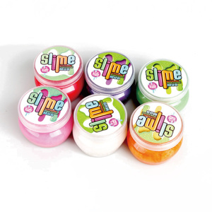 Nouveau jouet éducatif très vendu : Bouteille en plastique pour slime, pâte à modeler, boue de coton, slime super transparent et moelleux - Product Image 2