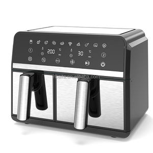 Aifa стекло из нержавеющей стали двойная зона <span class=keywords><strong>2</strong></span> две корзины цифровая горячая Распродажа фритюрница 9L 10L 8L 7L - Product Image 1