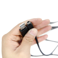 Cable USB 2.0 A a Mini USB de 5 Pines para Coche, Cable de Carga y Sincronización de Datos de Alta Velocidad de 1 m, Cable Resistente con Conexión Estable para Cámara, GPS y Coche