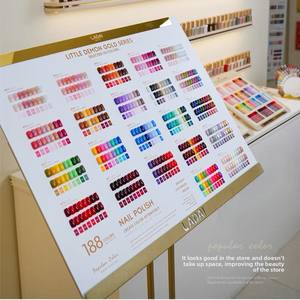 Ladai ชุดยาทาเล็บเจล188สีสำหรับน้ำยาทาเล็บเจลเรซินไฮพิกเมนต์ UV - Product Image 2