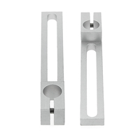Support coulissant en alliage d'aluminium support d'arbre de guidage support d'arbre fixe roulement siège positionnement siège montage cadre accessoires