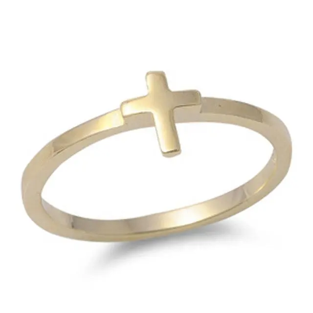 Yiwu Aceon Rvs Symbool Van God Liefde En Salvation 2Mm Mini Smalle Blank Band Voor Diy Laser cross Charm Ring