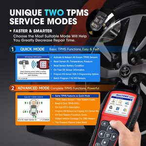 AUTEL TS508WF TPMS Programlama Aracı 315/433MHz Lastik Basınç Monitörü MaxiTPMS WiFi Araç Uygulaması iç<span class=keywords><strong>in</strong></span> Tüm Sensörleri Yeniden Öğrenin Aktifleştirin - Product Image 5