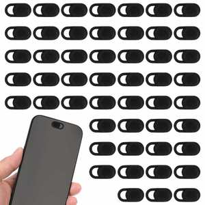 Nouvelle couverture de caméra de téléphone portable en plastique ABS avec logo personnalisé, couverture de webcam pour ordinateur portable, couverture de confidentialité coulissante - Product Image 1
