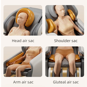 Vendita calda sedia massaggiante Multi modalità elettrico per riscaldamento rilassare musica a gravità zero poltrona reclinabile per massaggio del corpo - Product Image 3