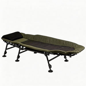 Cama Plegable Extra Grande para Acampar, Soporta 180 kg, Altura Ajustable, para Caza y Pesca al Aire Libre - Product Image 2