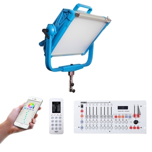 Ideas de nuevos productos 2025 Yidoblo 2800K <span class=keywords><strong>9990K</strong></span> CRI96 RGB Led Studio Video Photo Luz de relleno 200W AI-2000C 12 efectos - Product Image 3