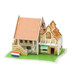 Trò Chơi Ghép Hình Quà Tặng Trò Chơi Ghép Hình 3D Tùy Chỉnh Chất Lượng Tốt Cho Trẻ Em Trò Chơi Ghép Hình Bằng Giấy 3D Tự Làm - Product Image 1