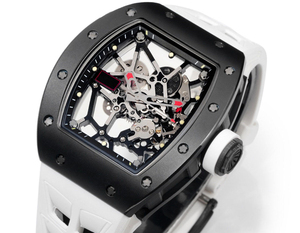 Reloj de Alta Gama con Diseño de Esqueleto, Caja de Fibra de Carbono Negra, Reloj Mecánico para Hombre, Reloj de Negocios - Product Image 2
