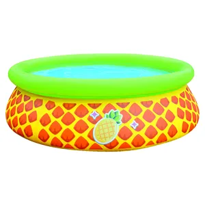 Avenli – piscine gonflable en plastique pour enfants, 1.5m x 41cm, impression de dessin animé rond, extérieur, piscine gonflable pour enfants