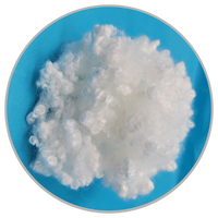 Fibre creuse de Psf de polyester siliconé de HCS 7d 15d 64mm 32mm pour l'oreiller de bourrage