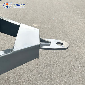 Pompe à béton de type remorque personnalisée de haute qualité, capacité de 40 m³/h, moteur diesel, portée de 50 m pour des travaux de construction efficaces - Product Image 5