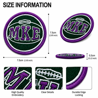 Vente chaude personnalisé 2D 3D thermocollant vêtements broderie Patch personnalisé brodé Logo patchs pour chapeau vêtements principalement en tissu