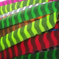 Jingjjinyuqi — 100 pièces, rayures à ailes gauches, flèches de dinde, flatteuses de tir, pour la chasse et le bricolage, flèches et plumes