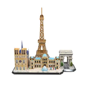 3D有名な建物のパズル