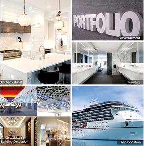 Pannello in Schiuma PVC Stampato JINBAO, Effetto Marmo Bianco Celuka, 3mm 5mm, Laminato - Product Image 4