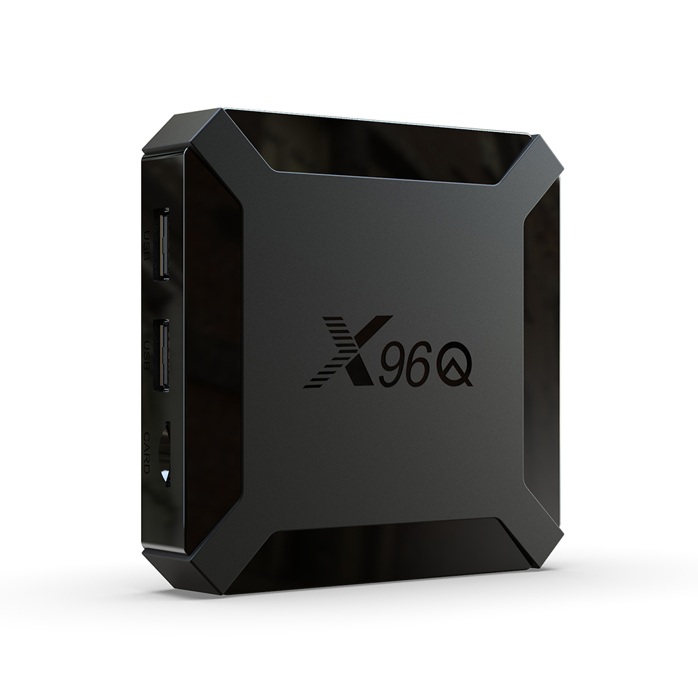 Boîtier smart tv X96Q, Allwinner H313 quadricœur, 1 go 8 go 2 go 16 go, internet intelligent 4k, Android 10, iptv hub h265, nouvel arrivage