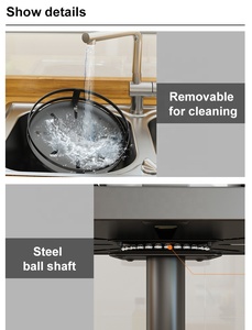 Großhandel Arbeits platte <span class=keywords><strong>3</strong></span>-stufige Ständer rotierende bewegliche Kühlschrank Gewürz regal Ecke Küche Lagers chrank Veranstalter Bad Regal - Product Image 5