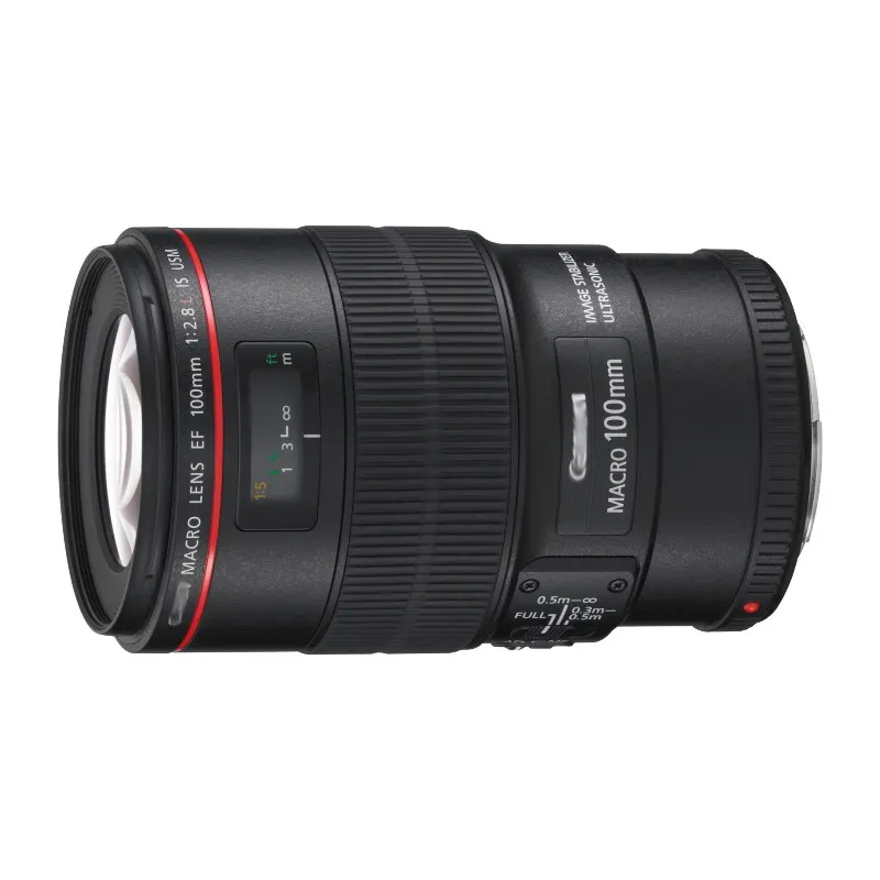 Factory Wholesale for Canon Original Pre-owned Brand Ef 100mm F/2.8 L Is Usm Macro Prime Lens With Hood Lens Pouch