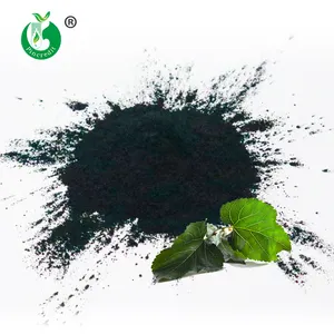 Extrato de folha de amoreira natural, super pigmento verde natural em massa, extrato de sodio, cobre, cloro