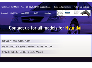 58101-33C00 Kampas Rem Cakram Keramik untuk Hyundai - Product Image 6