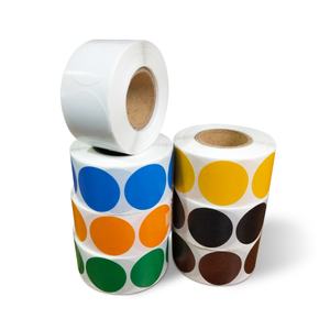 7 Rollos/Juego de Etiquetas Rotativas para Días de la Semana, Etiquetas Removibles y Disolubles de 1 x 1 Pulgada, de Lunes a Domingo - Product Image 2