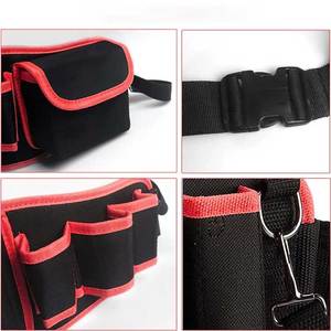 Bolsa de Herramientas de Cintura Multiusos Resistente al Agua, Personalizada, de Alta Resistencia, Portátil, para Electricistas, con Espacio para Martillo - Product Image 5