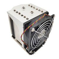 Radiateur de serveur COOLSERVER LGA4189 4UM96, refroidisseur d'air pour processeur, dissipation de chaleur, 6 caloducs, refroidissement 4U, carte mère Intel, TDP 320W