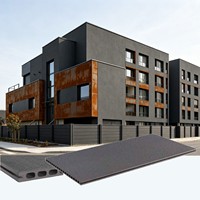 Panneaux muraux en céramique modernes résistants aux intempéries, anti-corrosion et ignifuges pour les régions côtières, les stations balnéaires et les extérieurs de villes, en panneaux de ciment.