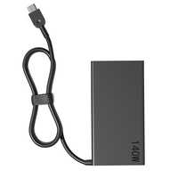 Chargeur d'ordinateur portable USB-C Type-C Japter pour Lenovo 140W 20V 7A, adaptateur d'alimentation avec protection OTP/OVP/OCP pour ThinkBook 13x 14 14s