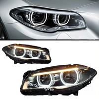 Phare de haute qualité pour 11-17 Style BMW Série 5 F10 F18 Angel Eye LED Phares Installation facile