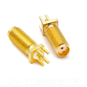 <span class=keywords><strong>SMA</strong></span> kết nối <span class=keywords><strong>SMA</strong></span> nam End Launch <span class=keywords><strong>PCB</strong></span> Clip cạnh núi RF đồng trục kết nối cho si5351a Board 1.6 mét <span class=keywords><strong>PCB</strong></span> - Product Image 4