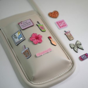 Funda de Teléfono Personalizada de Cuero con Adhesivo 3M, Esmaltada en Zinc y Hierro, Electrochapada, <span class=keywords><strong>Megasun</strong></span> MG113896, Diseño Palestina, Matcha, Café, Pizza, Flor - Product Image 2