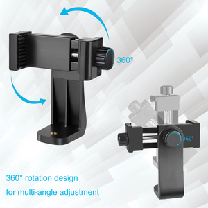 Có Thể Điều Chỉnh Linh Hoạt Abs Kẹp Chủ Với 360 Xoay Phổ Điện Thoại Di Động Clip Cho <span class=keywords><strong>Monopod</strong></span> Tripod Núi - Product Image 2