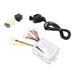 Kit de commande pour vélo électrique 24V 350W, contrôleur de moteur avec accélérateur à <span class=keywords><strong>pouce</strong></span> et interrupteur marche arrière/marche <span class=keywords><strong>avant</strong></span>/arrêt pour tricycle électrique - Product Image 4