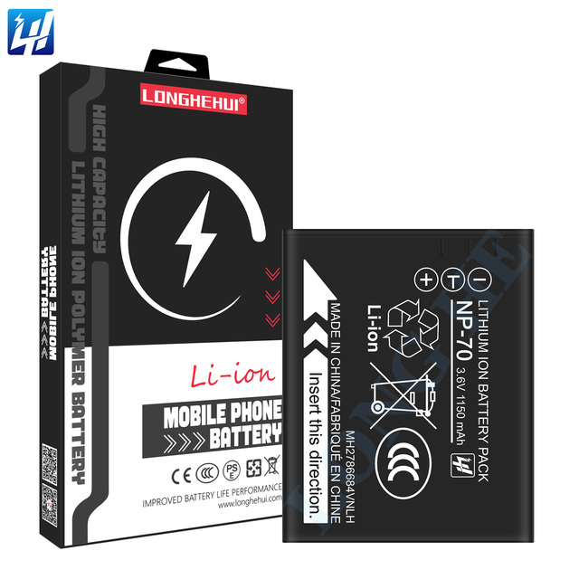 NP-70 High-Quality Lithium-Ion Replacement Camera Battery for Fujifilm F20 F40 F45 F47