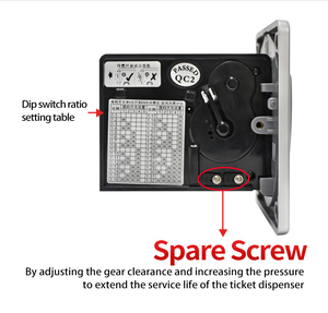 Accessoires de jeu multifonctionnels Distributeur de billets avec réglage du ratio et voyant lumineux pour les jeux de rédemption - Product Image 6