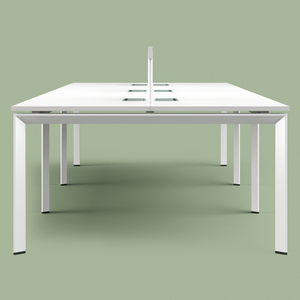 Muebles de escritorio modernos para oficina, estación de trabajo, Partición de oficina, mesa de lujo en forma de L - Product Image 4