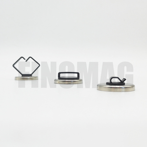 <span class=keywords><strong>3</strong></span>/4 में स्ट्रैप चुंबकीय हुक और लूप धारक, 26 एलबीएस पुल बल चुंबकीय केबल टाई क्लिप - Product Image 3