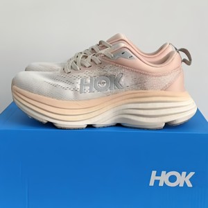 Chaussures de course HOKAS Bondi 8 unisexes de haute qualité, légères, à semelle épaisse, respirantes et tendance - Product Image 2