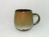 Tasse à café en céramique créative personnalisée en gros avec glaçure réactive, tasse à thé