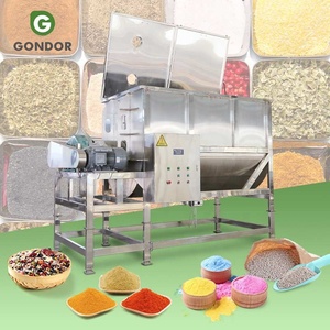 Ngang Sơn Mix Ribbon Máy Xay Sinh Tố Cao Su Bột Nóng Đôi Mixer Và Phụ Dòng Cho Thực Phẩm - Product Image 1