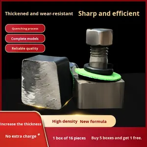 Disco de Pulido de Diamante de Alto Rendimiento <span class=keywords><strong>para</strong></span> Renovación de Pisos de Concreto con Unión Metálica, Segmento de Pulido <span class=keywords><strong>para</strong></span> Terrazo y <span class=keywords><strong>Cemento</strong></span> - Product Image 2