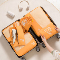 Ensemble de 6 sacs de rangement multifonctionnels Jiayi pour vêtements et chaussures, idéal pour le tri des bagages