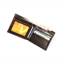 W3330 Dompet Lipat Ganda Pola Buaya Pria, Kustom